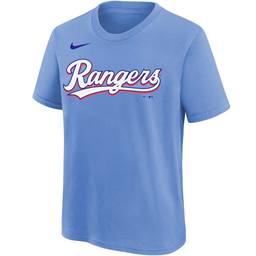 Jose Leclerc Texas Rangers Nike Youth Name & Number T-Shirt | MLB Online