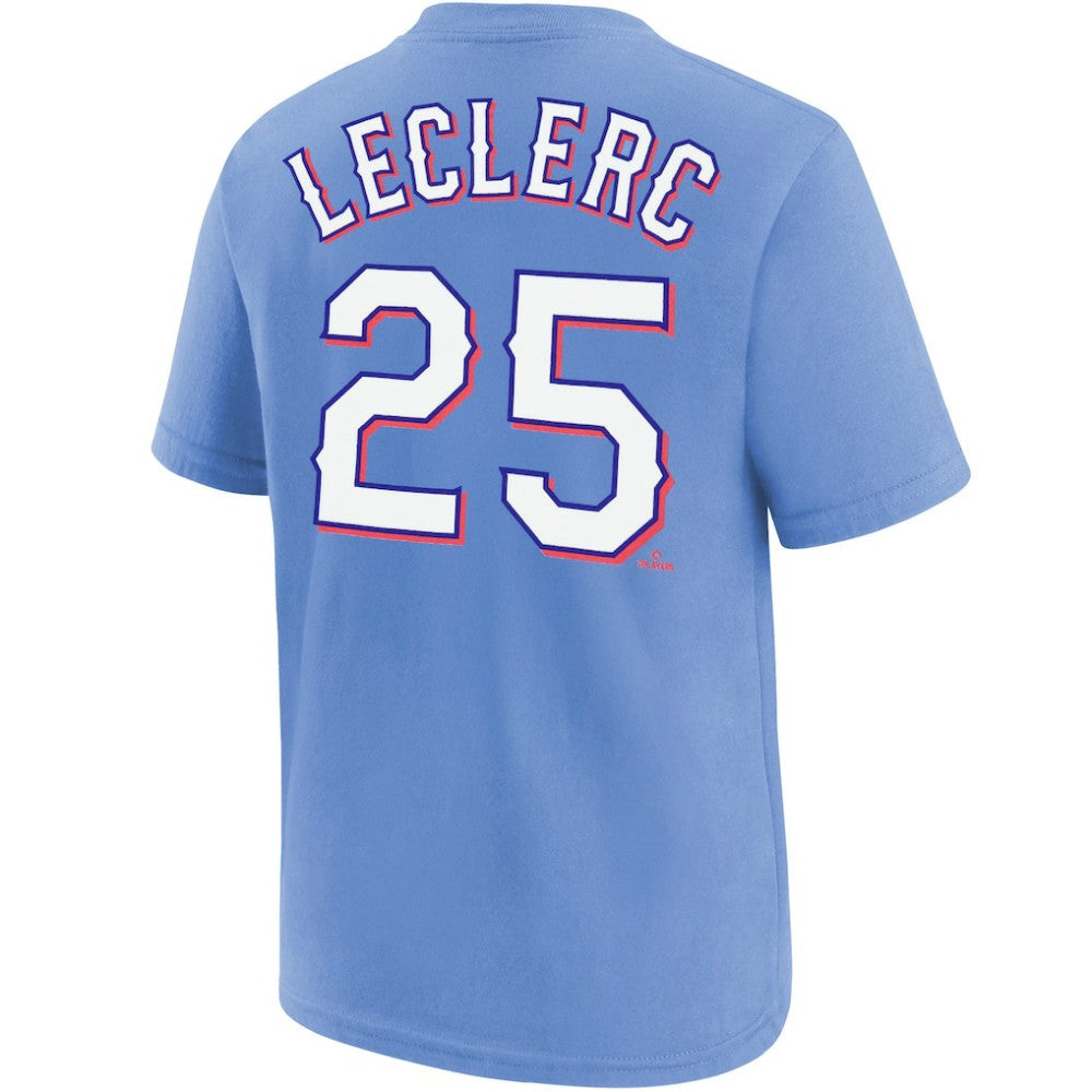 Jose Leclerc Texas Rangers Nike Youth Name & Number T-Shirt | MLB Online