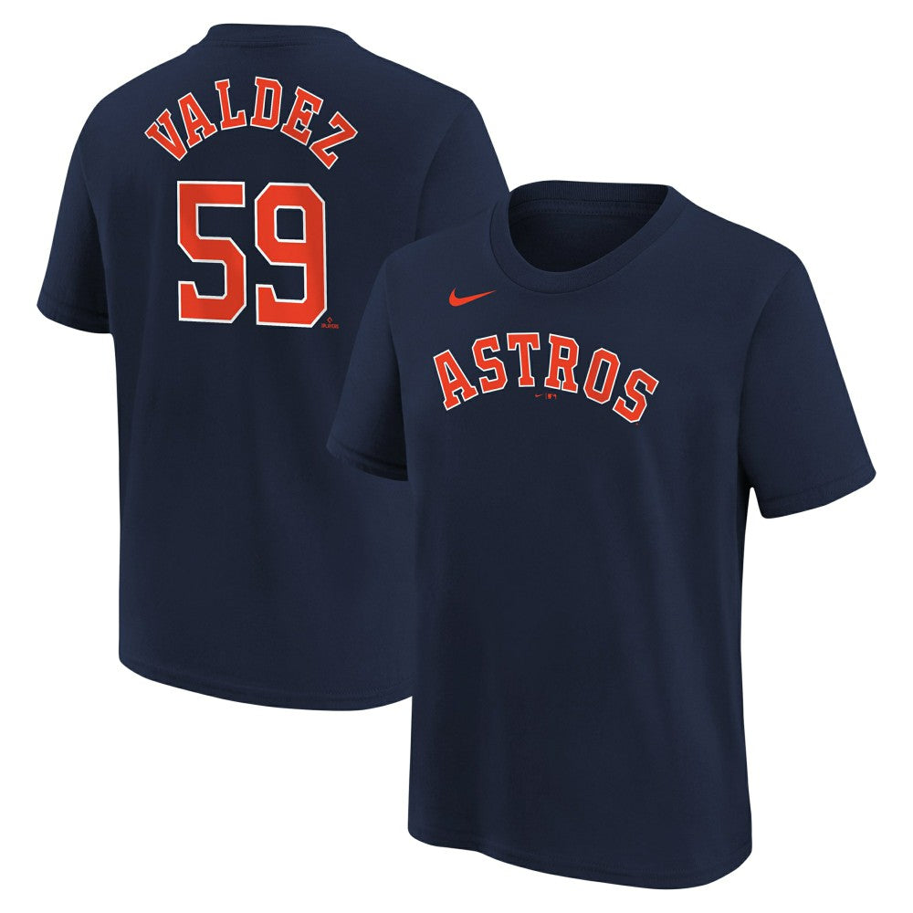 Framber Valdez Houston Astros Nike Youth Name & Number T-Shirt | MLB Shop