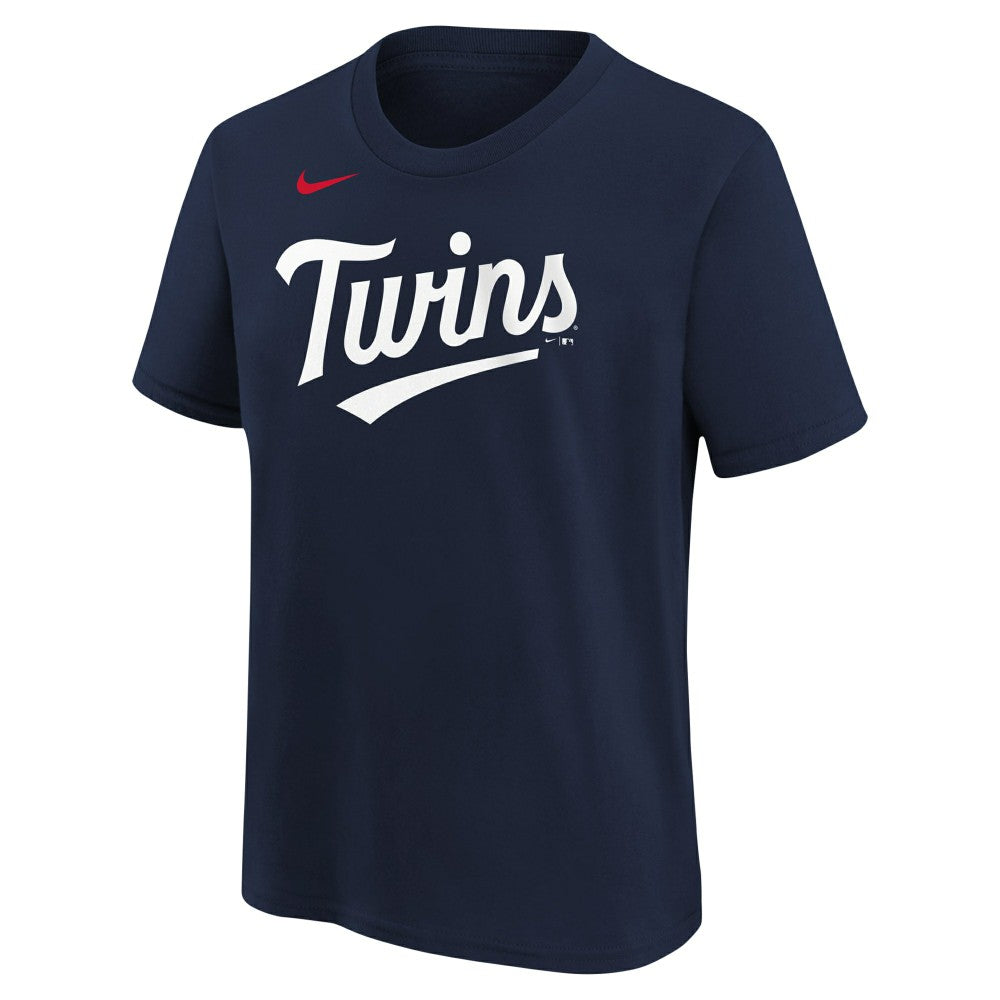 Edouard Julien Minnesota Twins Nike Youth Name & Number T-Shirt | MLB On Sale
