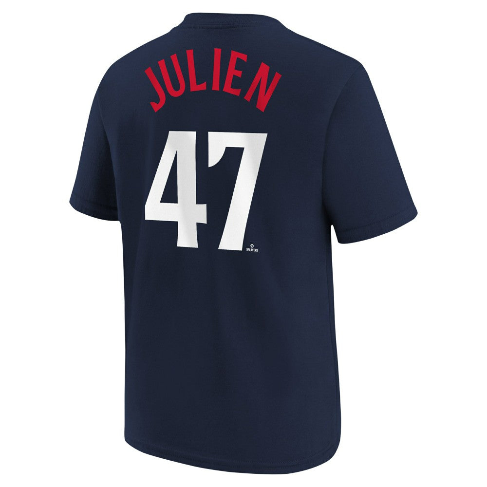 Edouard Julien Minnesota Twins Nike Youth Name & Number T-Shirt | MLB On Sale