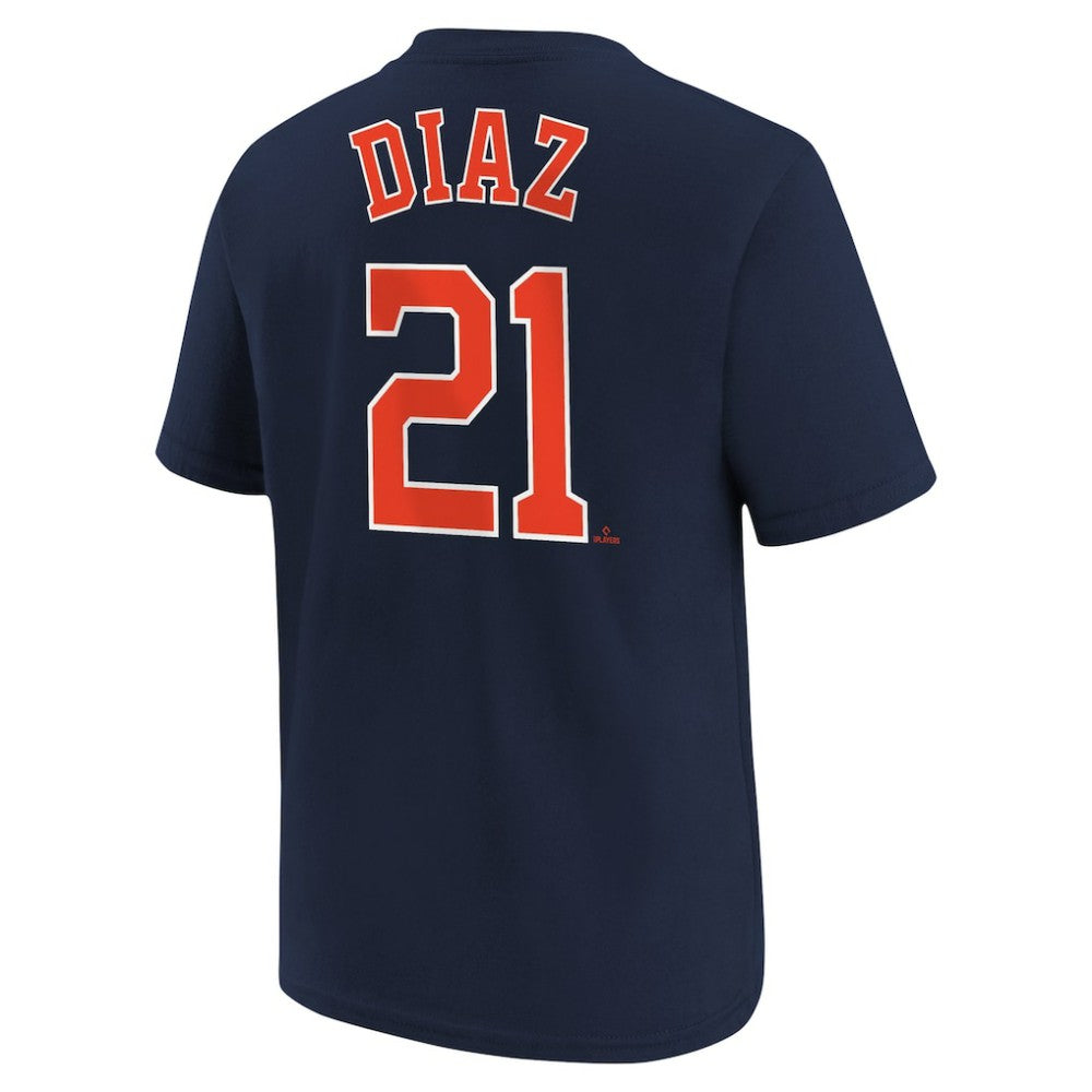 Yainer Diaz Houston Astros Nike Youth Name & Number T-Shirt | MLB New