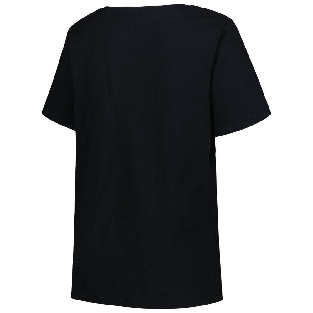 Memphis Grizzlies Profile Women's Plus Size Arch Over Logo V-Neck T-Shirt Discount
