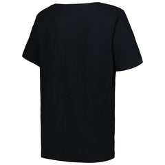 New Orleans Pelicans Profile Women's Plus Size Arch Over Logo V-Neck T-Shirt On Sale