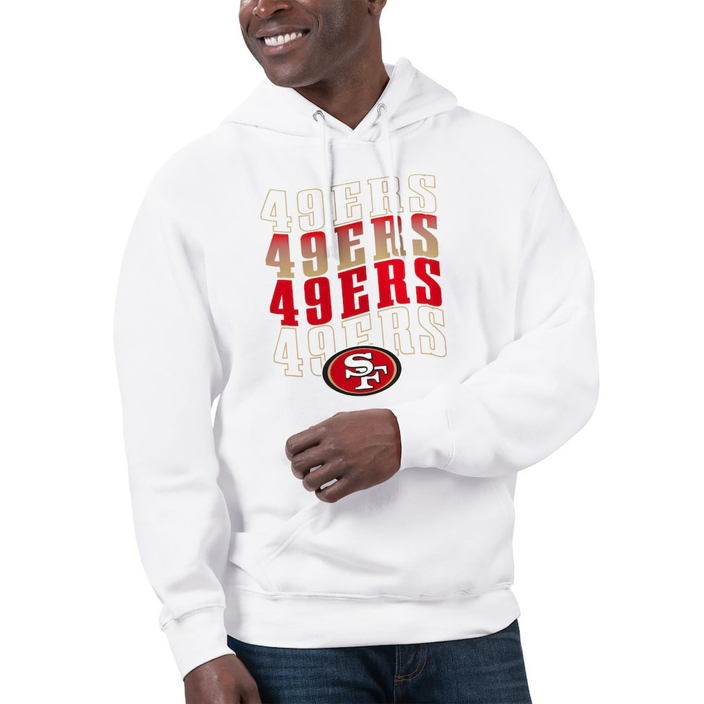 San Francisco 49ers  Starter Unisex Name Drop Logo Pullover Hoodie