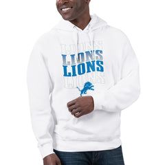 Detroit Lions  Starter Unisex Name Drop Logo Pullover Hoodie
