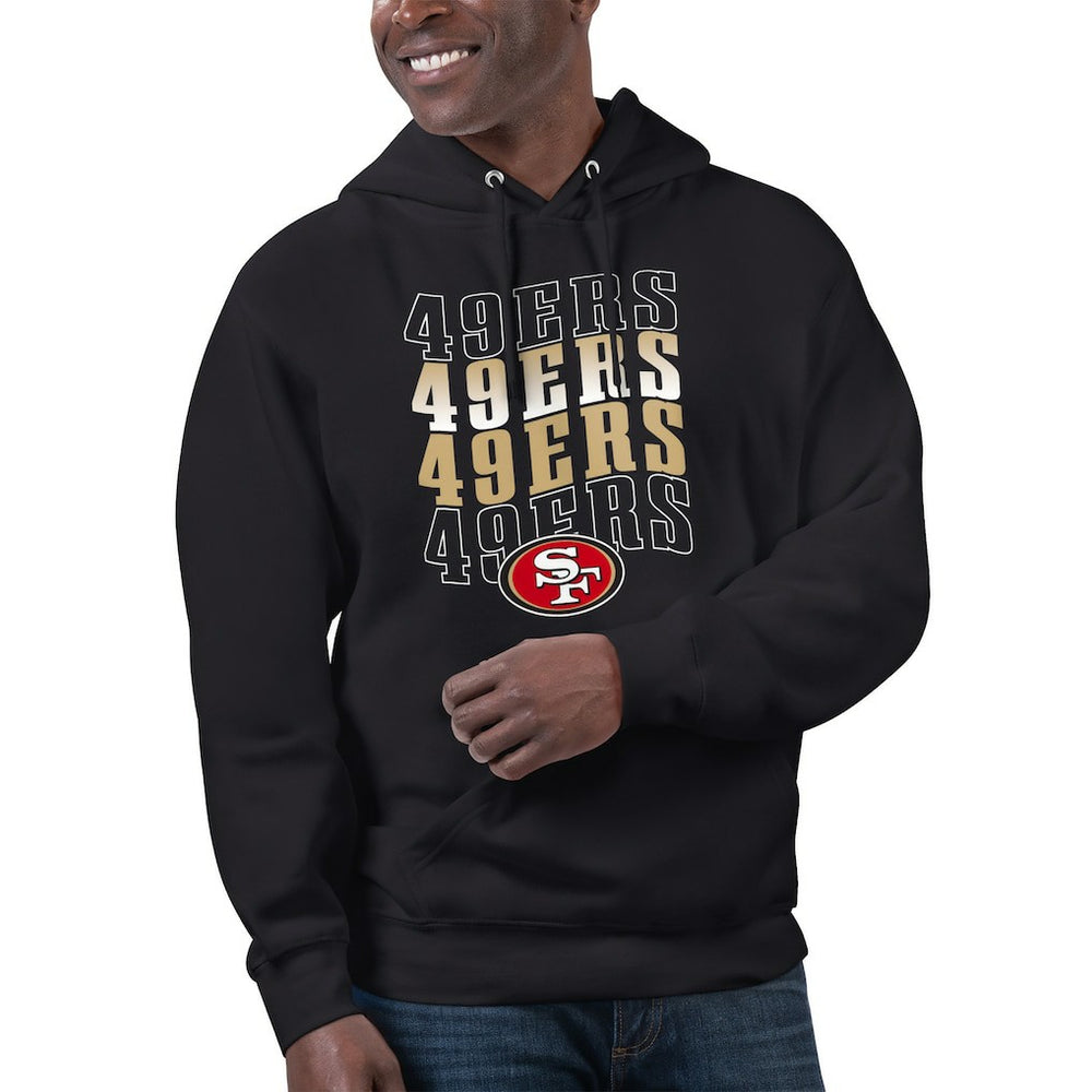 San Francisco 49ers  Starter Unisex Name Drop Logo Pullover Hoodie
