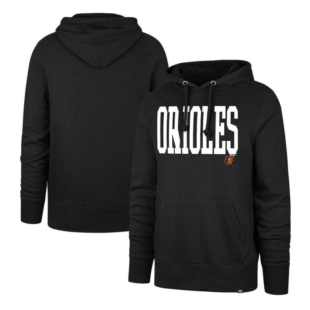 Baltimore Orioles '47 Dime Headline Pullover Hoodie | MLB Discount