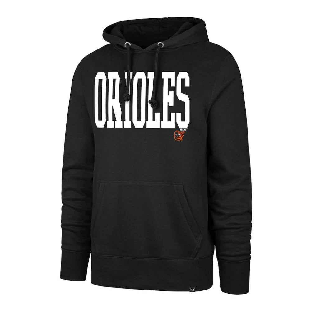 Baltimore Orioles '47 Dime Headline Pullover Hoodie | MLB Discount