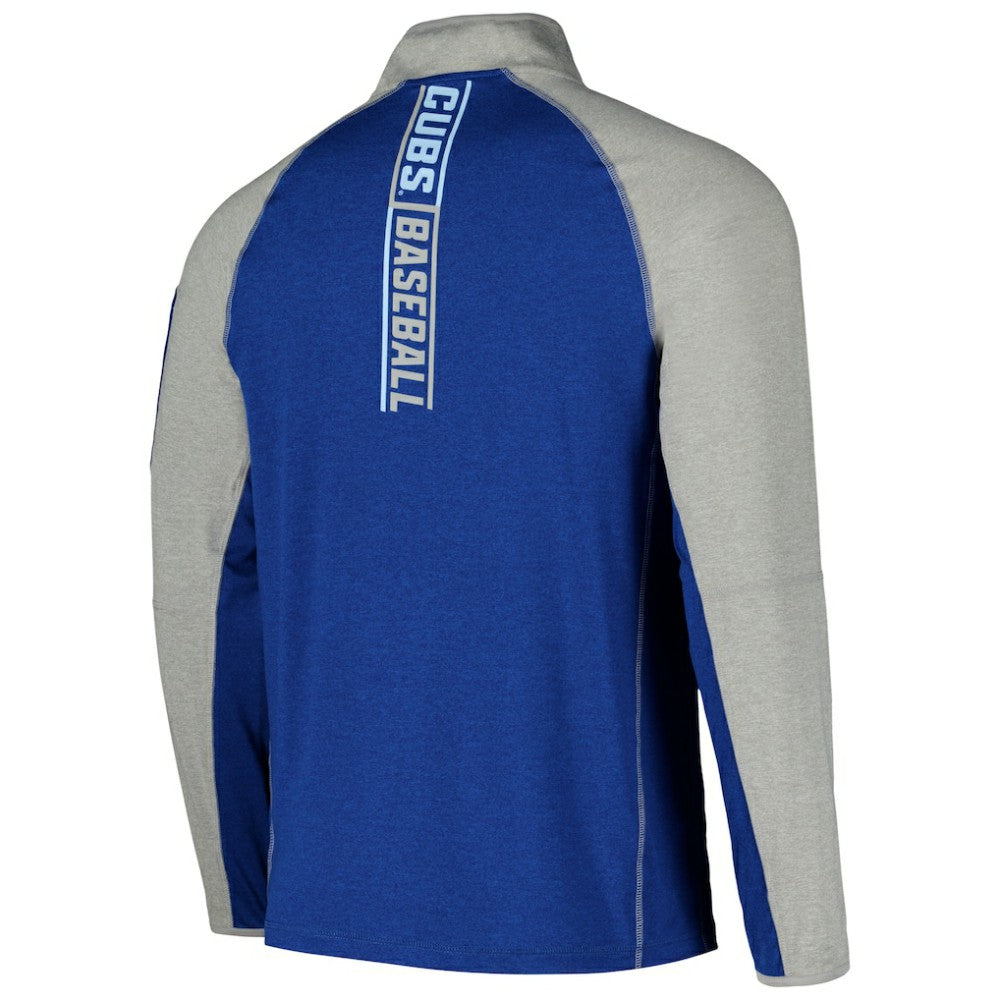 Chicago Cubs New Era Father's Day Raglan Quarter-Zip Top | MLB For sale