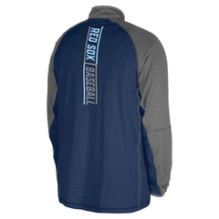 Boston Red Sox New Era Father's Day Raglan Quarter-Zip Top | MLB Sale