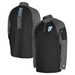San Francisco Giants New Era Father's Day Raglan Quarter-Zip Top | MLB US