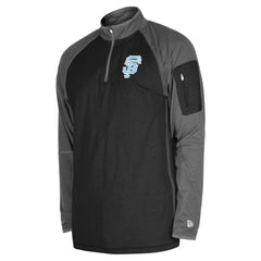 San Francisco Giants New Era Father's Day Raglan Quarter-Zip Top | MLB US