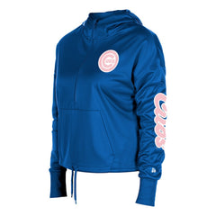 Chicago Cubs New Era Women's Half-Zip Hoodie | MLB Sale
