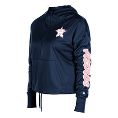 Houston Astros New Era Women's Half-Zip Hoodie | MLB Discount