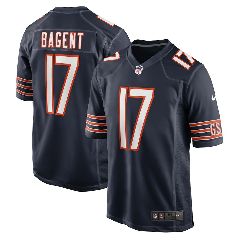 Chicago Bears Nike Tyson Bagent  Game Jersey