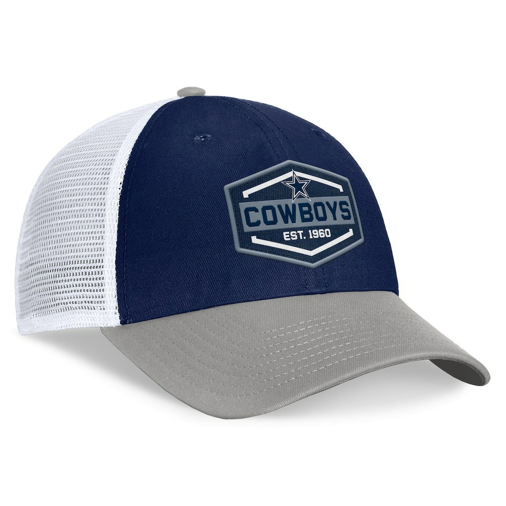Dallas Cowboys Fanatics Bench Trucker Adjustable Hat