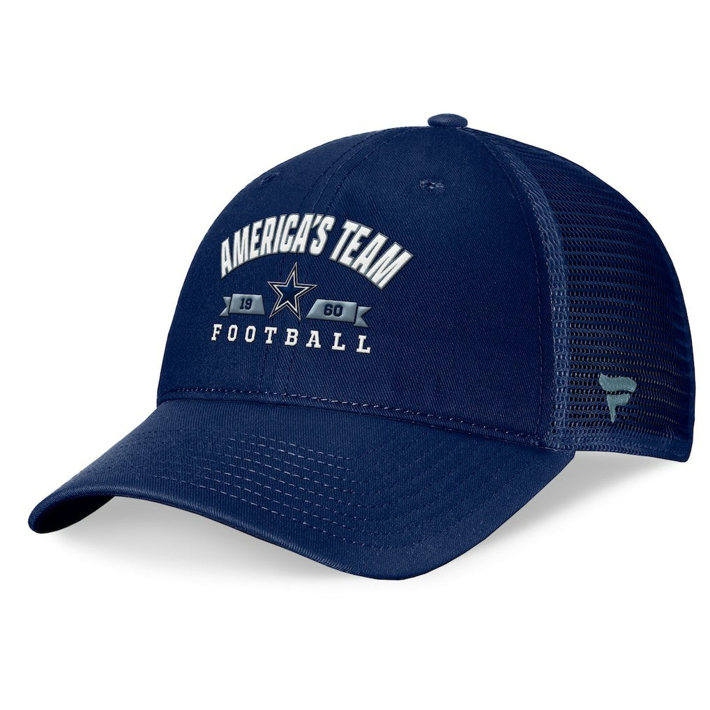 Dallas Cowboys Fanatics Fundamentals Timeout Trucker Adjustable Hat