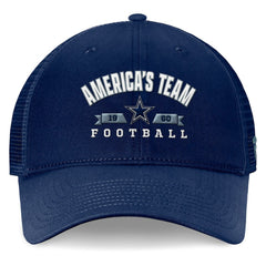 Dallas Cowboys Fanatics Fundamentals Timeout Trucker Adjustable Hat