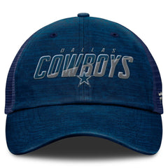 Dallas Cowboys Fanatics Fundamentals Challenge Trucker Adjustable Hat