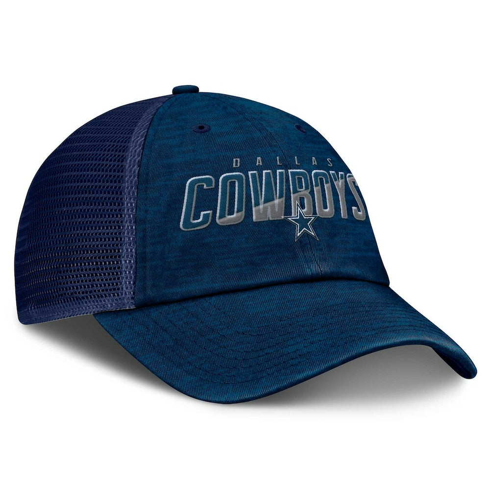 Dallas Cowboys Fanatics Fundamentals Challenge Trucker Adjustable Hat