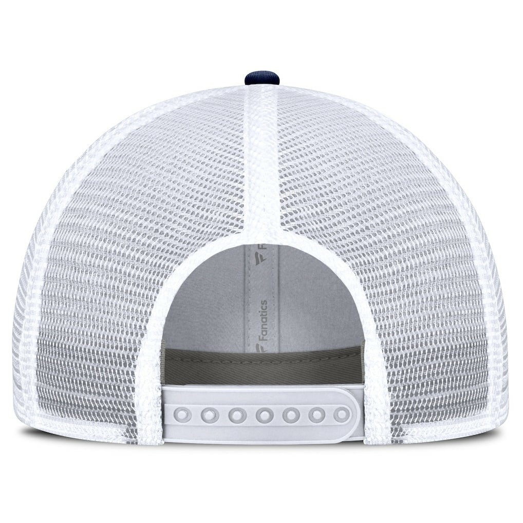 Dallas Cowboys Fanatics Fundamentals Flawless Stripe Trucker Adjustable Hat