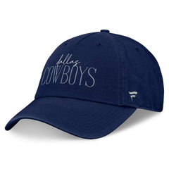 Dallas Cowboys Fanatics Women's Fundamentals Review Adjustable Hat