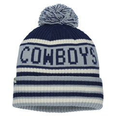 Dallas Cowboys Fanatics Heritage Blindside Cuffed Knit Hat with Pom
