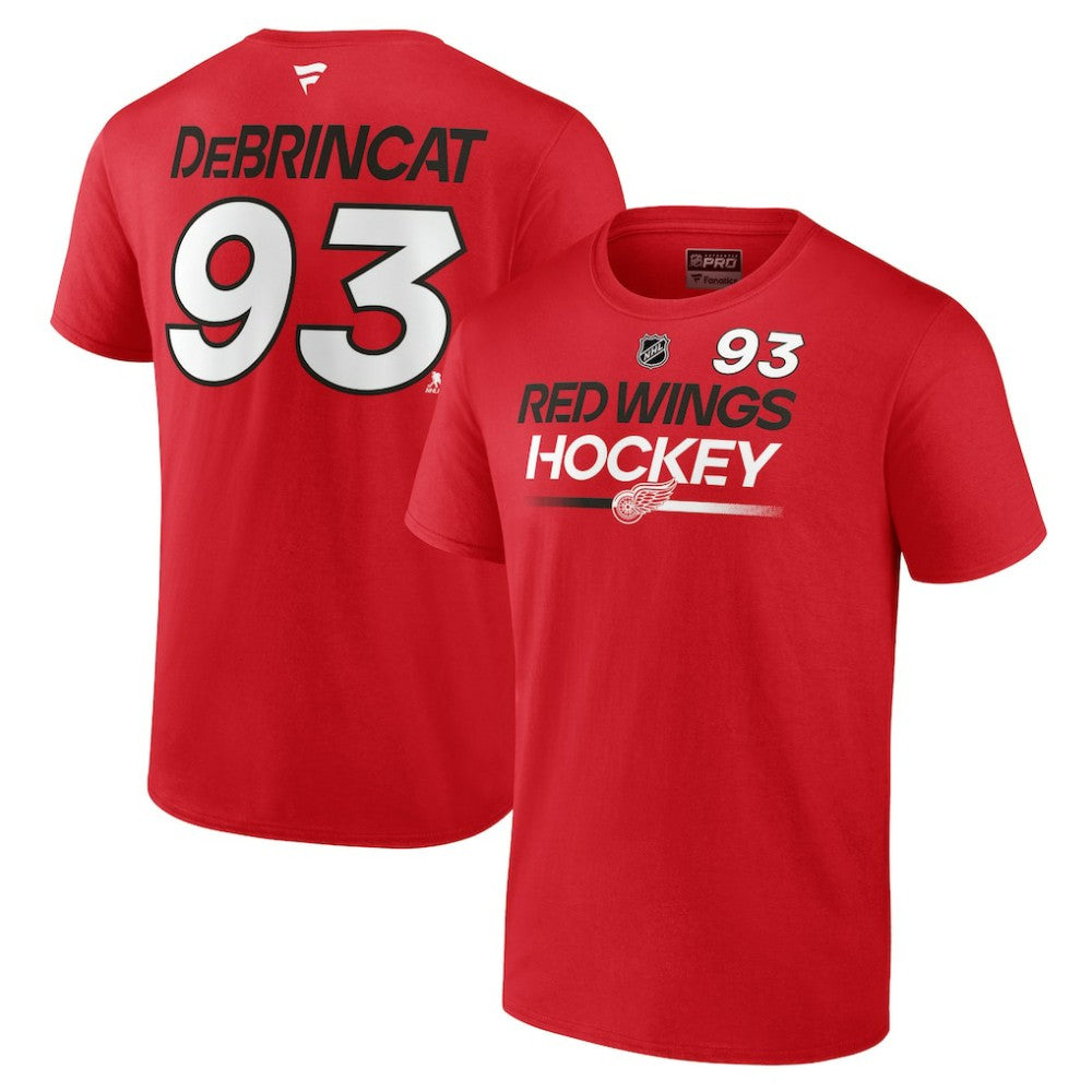 Alex DeBrincat Detroit Red Wings Fanatics  Authentic Pro Prime Name & Number T-Shirt Online