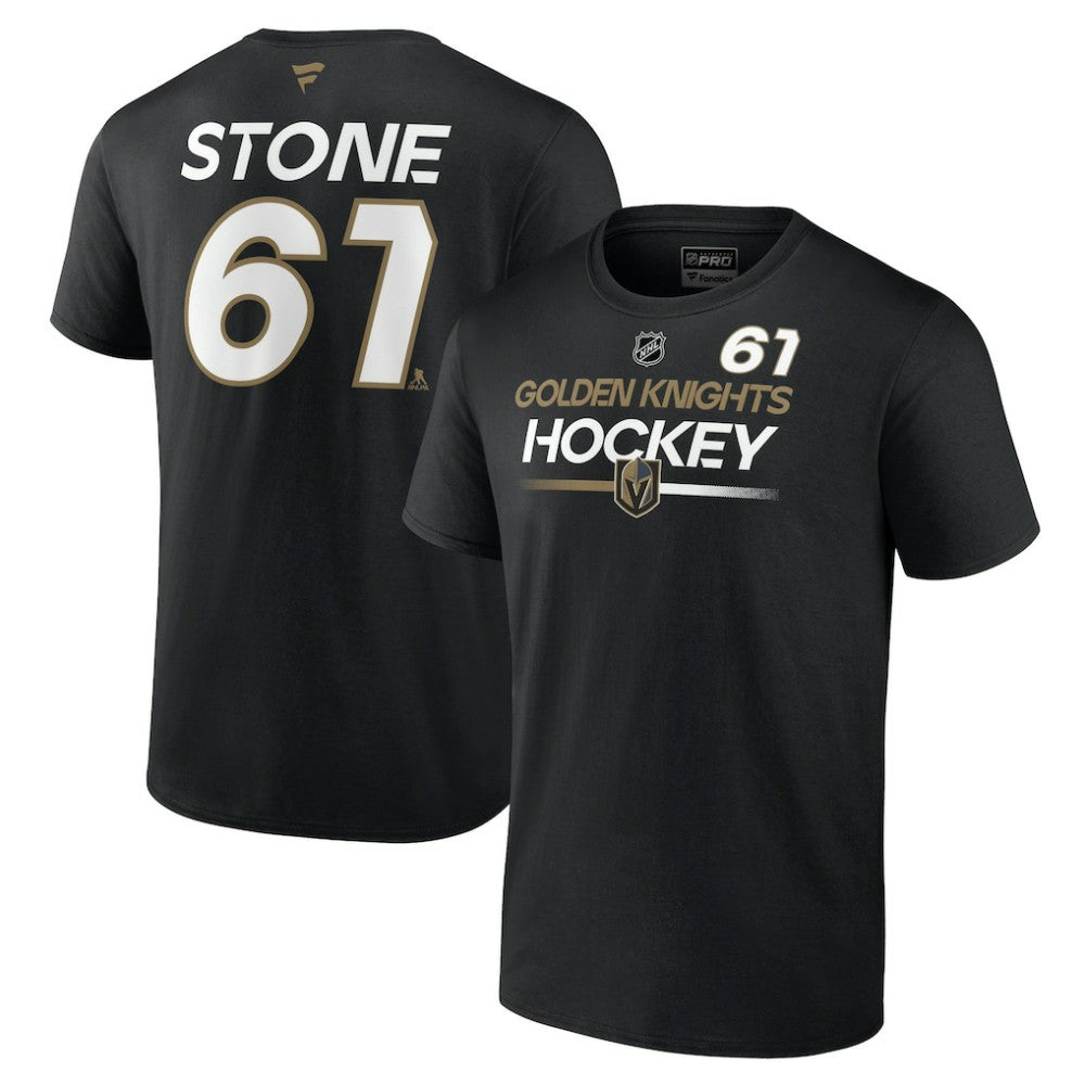 Mark Stone Vegas Golden Knights Fanatics  Authentic Pro Prime Name & Number T-Shirt Sale