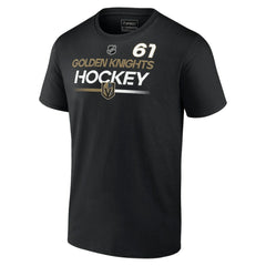 Mark Stone Vegas Golden Knights Fanatics  Authentic Pro Prime Name & Number T-Shirt Sale
