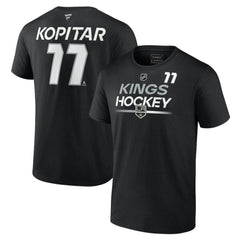 Anze Kopitar Los Angeles Kings Fanatics  Authentic Pro Prime Name & Number T-Shirt On Sale