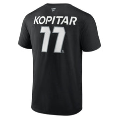 Anze Kopitar Los Angeles Kings Fanatics  Authentic Pro Prime Name & Number T-Shirt On Sale