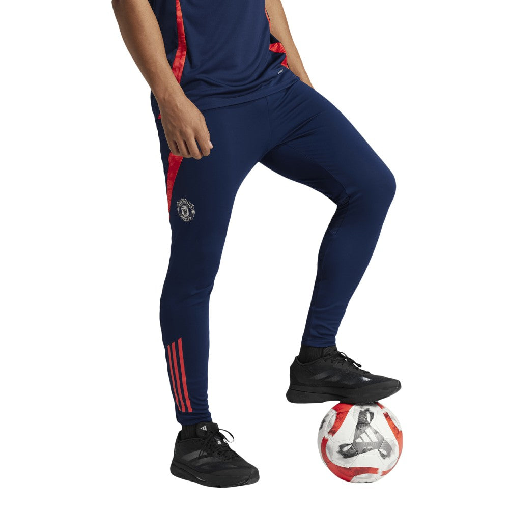 Manchester United 2024/25 AEROREADY Training Pants Navy - Adidas