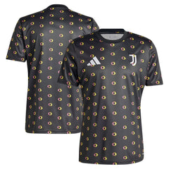 Juventus 2024/25 Slim Fit Pre-Match Top Black - Adidas