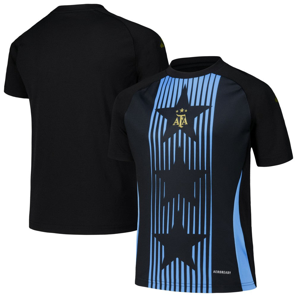 Argentina National Team Youth 2024 Pre-Match Top Black - Adidas