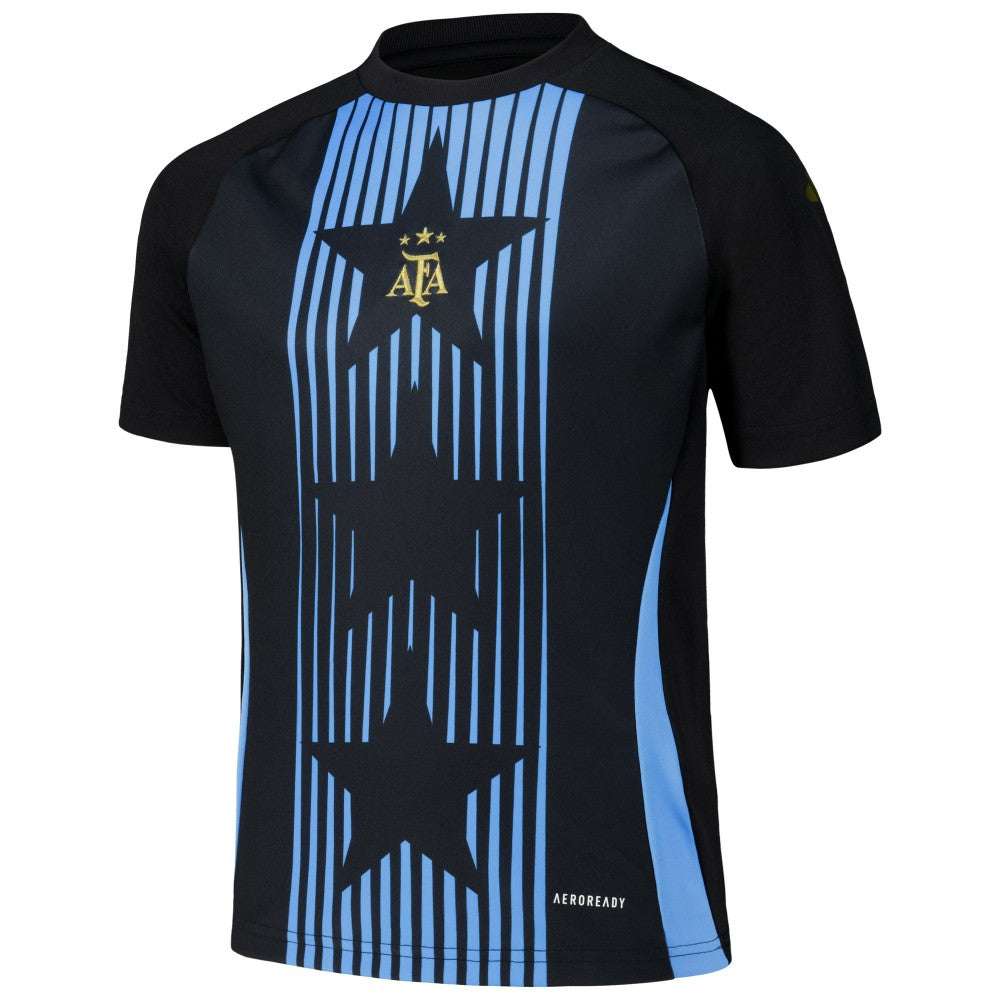 Argentina National Team Youth 2024 Pre-Match Top Black - Adidas