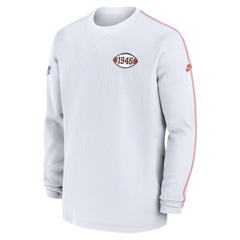 Cleveland Browns Nike Alternate Logo Coach Long Sleeve Top