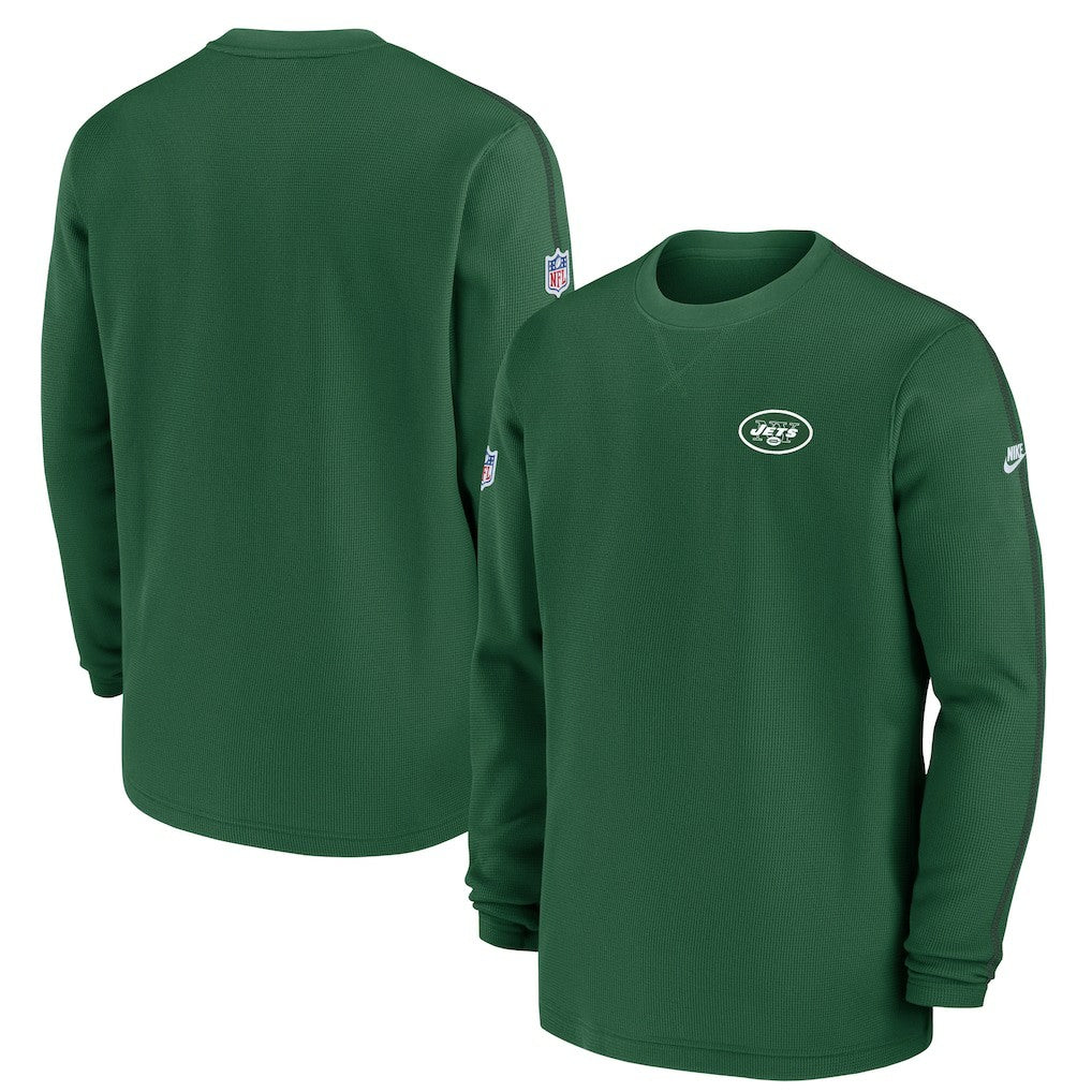 New York Jets Nike Alternate Logo Coach Long Sleeve Top