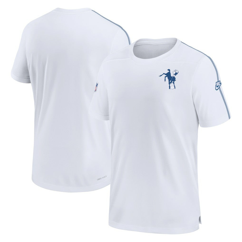 Indianapolis Colts Nike Sideline Alternate Logo Coach Performance Top