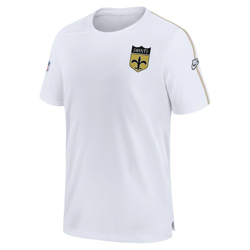 New Orleans Saints Nike Sideline Alternate Logo Coach Performance Top