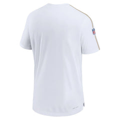 New Orleans Saints Nike Sideline Alternate Logo Coach Performance Top