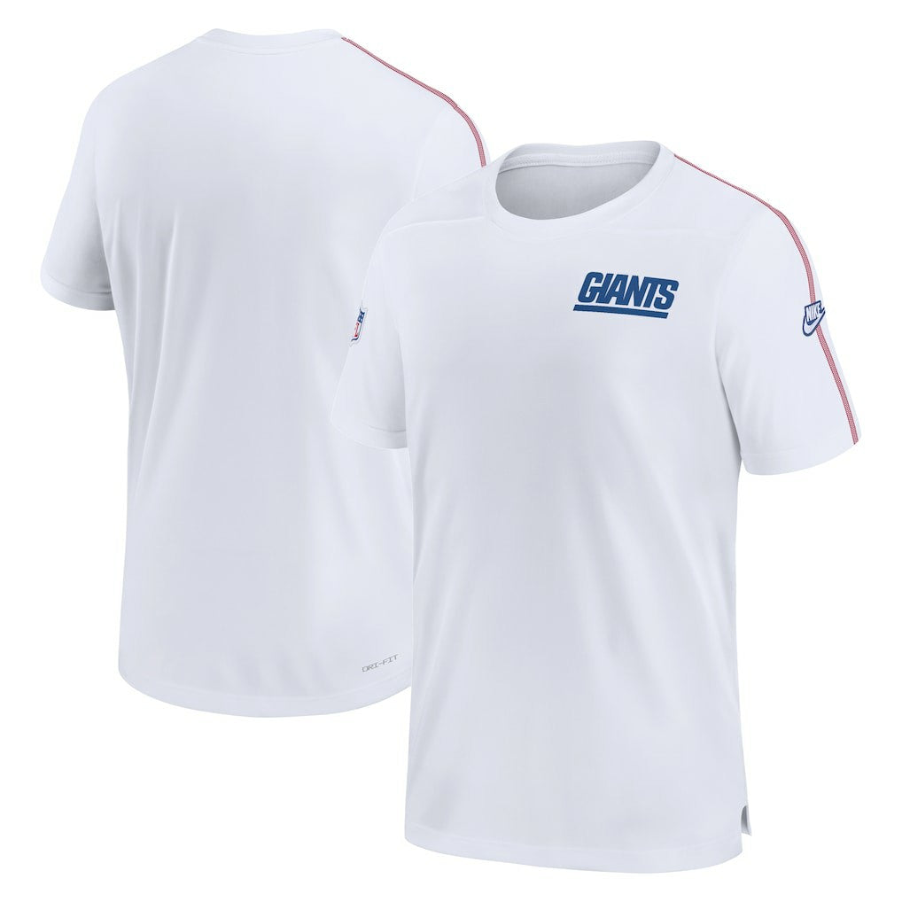 New York Giants Nike Sideline Alternate Logo Coach Performance Top