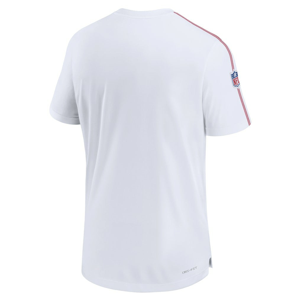 New York Giants Nike Sideline Alternate Logo Coach Performance Top