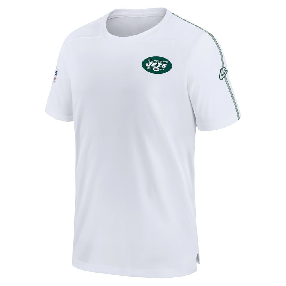 New York Jets Nike Sideline Alternate Logo Coach Performance Top