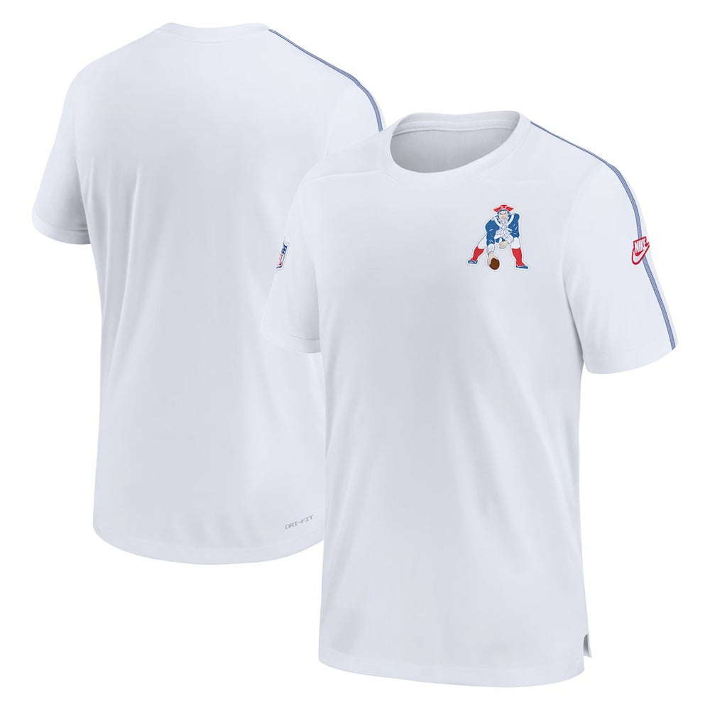 New England Patriots Nike Sideline Alternate Logo Coach Performance Top