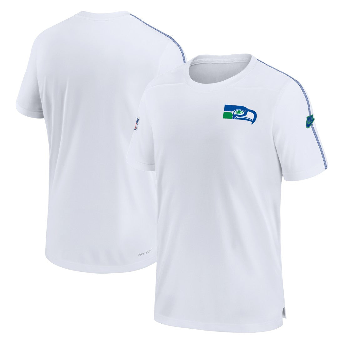 Seattle Seahawks Nike Sideline Alternate Logo Coach Performance Top
