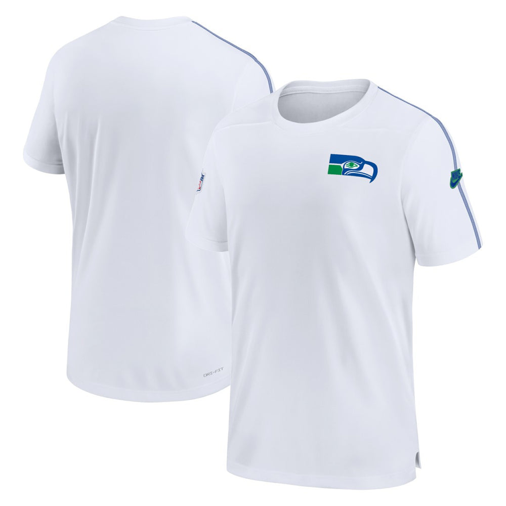 Seattle Seahawks Nike Sideline Alternate Logo Coach Performance Top
