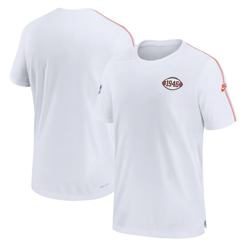Cleveland Browns Nike Sideline Alternate Logo Coach Performance T-Shirt