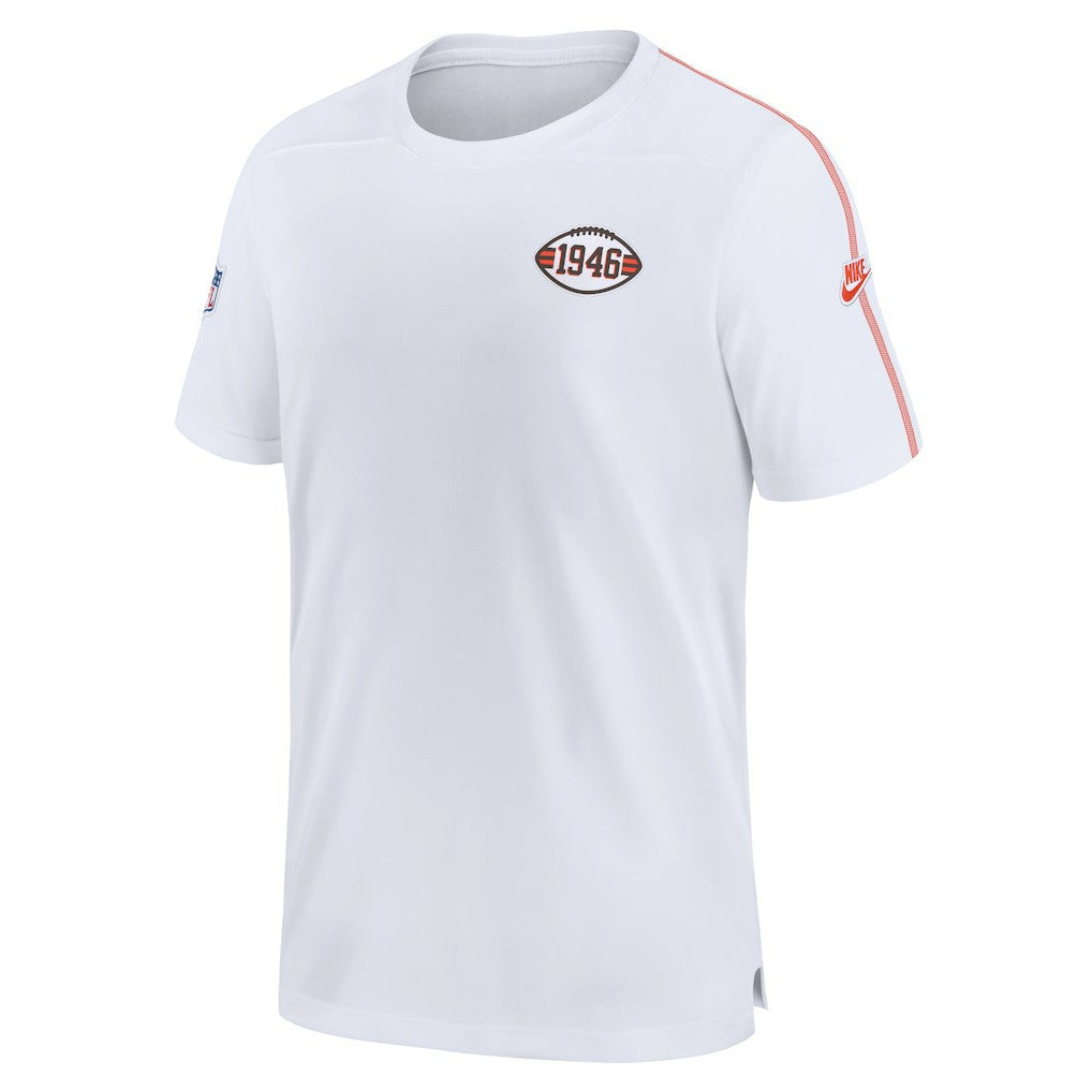 Cleveland Browns Nike Sideline Alternate Logo Coach Performance T-Shirt